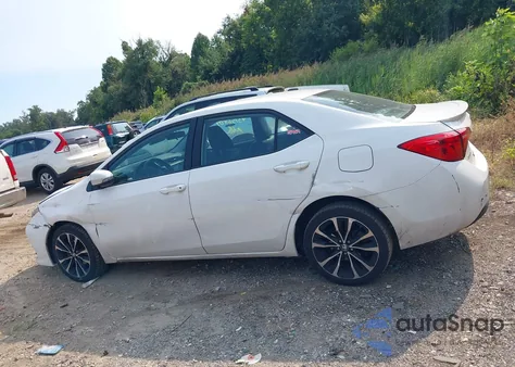 2017 Toyota Corolla Se z USA, uszkodzony, nr VIN 2T1BURHE9HC884491